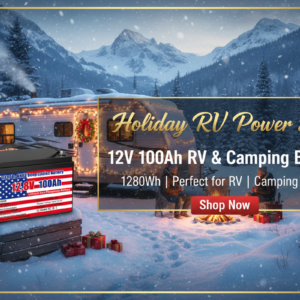 WinPower 12V 100Ah LiFePO4 Battery with Low-Temp Protection