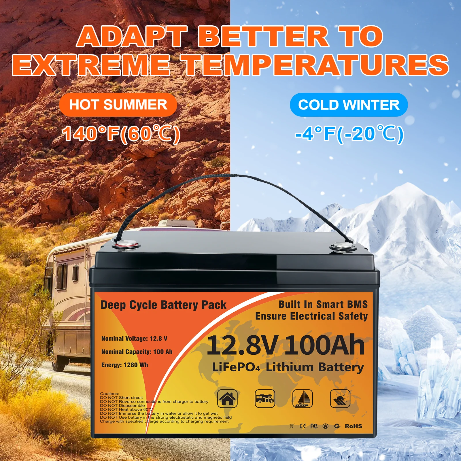 WinPower battery solution for Cold Weather